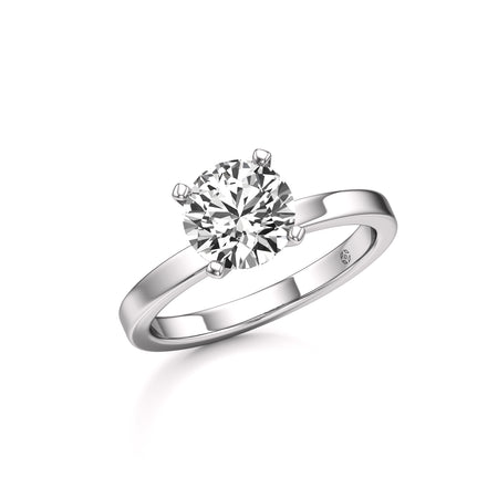 Classic Round Lab-Grown Diamond Ring
